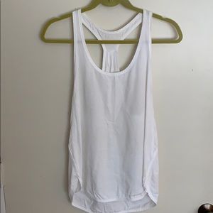 Lululemon white tank